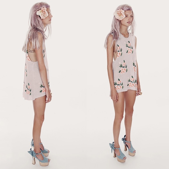 WILDFOX White Label Prairie Rose Tank Top - Picture 2 of 8